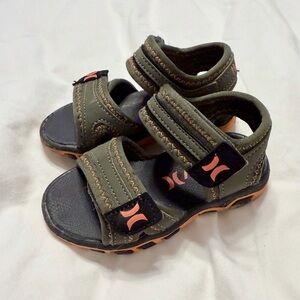 Hurley Toddler Adventure Sandals - Size 6 - For Hiking, Pool, Beach, Playground